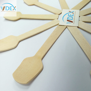 Cuillère en bois Offre Spéciale Couverts Cuillère 105mm avec bol rond pour yaourt, dessert, soupe,... Article durable - Product Image 6