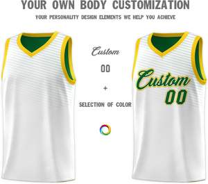 Nouveau maillot de basket-ball d'été basique pour hommes, personnalisé, en maille, avec sublimation et sergé, style Lakers - Product Image 4