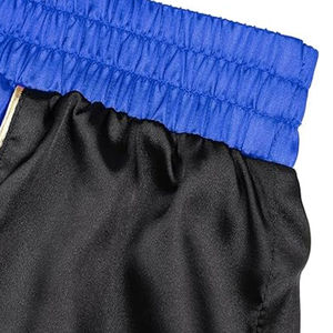 Pantalones Cortos de Muay Thai Unisex de Diseño Elegante, Ligeros, Antiarrugas, Cómodos, Transpirables, de Alta Calidad, Poliéster/Algodón - Product Image 3