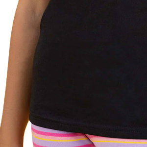 Plus Size Cotton/Bamboo Fiber Jersey Women's Sport Yoga Fitness Quick Dry Breathable Custom Tank Top - Product Image 3