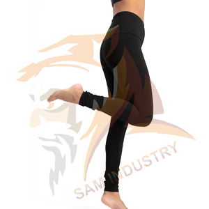 Leggings de yoga pour femmes de haute qualité, couleur unie, taille haute, vêtements de sport, design unique. - Product Image 3