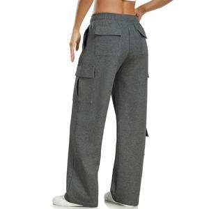 2024 Best Selling Women's Winter Sweatpants Breathable <b>Yoga</b> Jogger with Flat Front Sweat Wicking Sports <b>Pants</b> for Jogging - Product Image 6