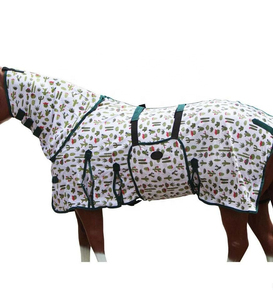 Wholesale Customized Logo Printing Light Weight High Quality Winter Dressage Horse <b>Rugs</b> Wool Equine Protection <b>Rug</b> - Product Image 2
