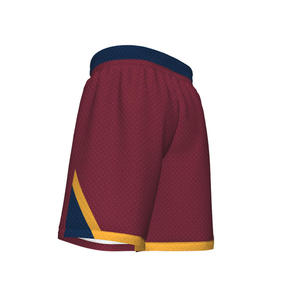 Custom Mesh Basketball Shorts Sublimated Print Elastic Waist Unisex Adult Sportwear Breathable Polyester Athletic Apparel Jersey - Product Image 1