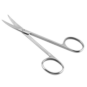 Tijeras para Cutículas de Acero Inoxidable Curvas y Afiladas para Cejas - Product Image 6