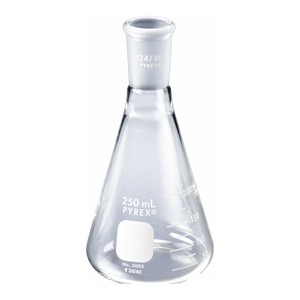 Frasco Erlenmeyer de Vidrio Borosilicato PYREX de 1000 ml con Junta Cónica Estándar para Uso en Laboratorio - Product Image 1