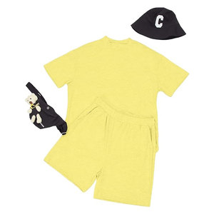 ชุดเซ็ทลำลองผู้ชาย 2 ชิ้น เสื้อยืดแขนสั้น กางเกงขาสั้น ชุดวอร์มฤดูร้อน ไซส์ใหญ่ น้ำหนักเบา ระบายอากาศได้ดี เหมาะสำหรับออกกำลังกาย - Product Image 4