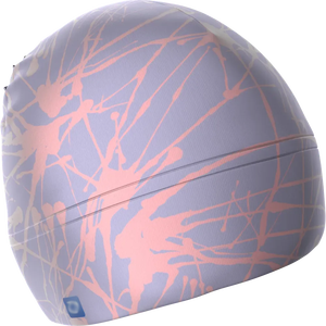 Casquette unisexe à motif abstrait, bleu clair, rose, imprimé numérique, respirante, en polyester, décontractée, printemps-été, adulte, 56-58 cm - Product Image 5