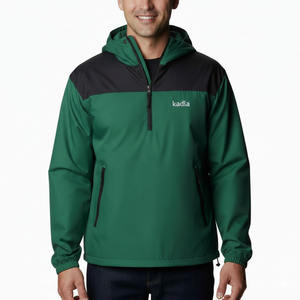 Chaqueta Cortavientos Personalizada de Nueva Llegada para Hombre, Diseño de Dos Tonos, Ligera, Transpirable, Informal - Product Image 6