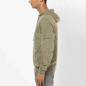 เสื้อฮู้ดดี้ผู้ชายสไตล์ลำลอง ผ้าคอตตอนผสม ทรงสบาย ใส่ได้ทุกวัน เหมาะสำหรับกิจกรรมกลางแจ้งและช่วงเวลาพักผ่อน - Product Image 4