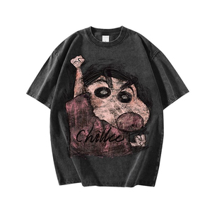 Camiseta Holgada para Hombre, Camiseta con Estampado por Transferencia de Calor, Personalización Completa, Tela Suave y Transpirable, Manga Corta, 100% Algodón - Product Image 2