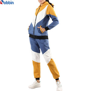 Conjunto Deportivo de Invierno para Mujer con Logotipo Personalizado, Chaqueta con Cierre Completo, 2 Piezas, Ropa Deportiva para Entrenamiento y Jogging, Ecológico - Product Image 2