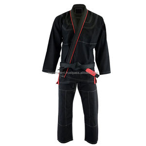 2024 Unisex nuevo BJJ Gi Kimono Jiu Jitsu Karate uniforme hecho a medida algodón perla Tejido ligero de talla grande tu propio logotipo Judo - Product Image 6