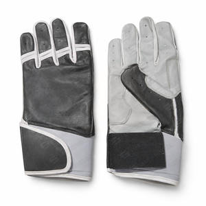 Guantes de béisbol profesionales de cuero genuino suaves y duraderos de alta Calidad para Jóvenes y Adultos para bateo de Softbol - Product Image 6