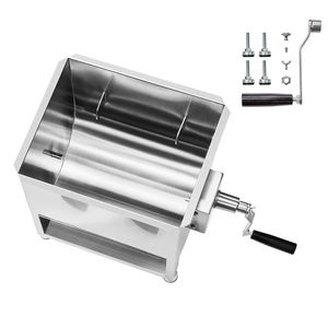 Miscelatore Manuale per Carne in Acciaio Inox da 30L per Lavorazione fino a 60LBS di Carne, Usato, per Miscelazione Salsicce - Product Image 1