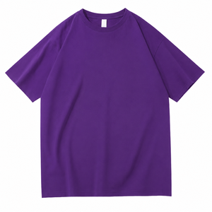เสื้อยืดคอกลมแขนสั้นผู้ชาย ผ้าฝ้ายเจอร์ซีย์ 100% ทรงปกติ KADIA ผ้ากันยับ 230 กรัม - Product Image 3