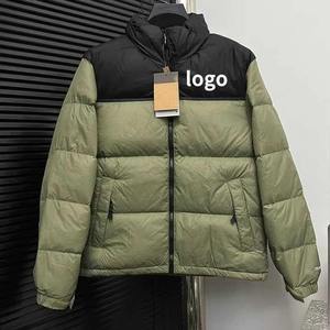 Wholesale Custom Men's Stand Collar Winter <b>Waterproof</b> <b>Padded</b> Bubble Jacket Quilted Outdoor Custom Puffer Jacket Men - Product Image 4