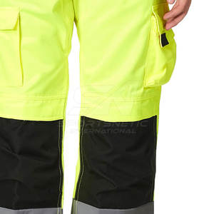 Pantalones de Trabajo para Construcción, Tela Elástica, Ajuste Cómodo, con Bolsillos para Herramientas, en Venta - Product Image 6