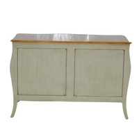 Buffet en bois en armoire de cuisine de style français buffet de reproduction antique à meubles de salle à manger de style européen meublés