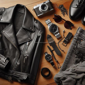 แจ็คเก็ตหนัง SupremeCraft คุณภาพระดับพรีเมียมผู้ชาย/ผู้หญิงหนังวัวเต็มรูปแบบปิดซิปมีสีดํา สีน้ําตาล และสีแทน - Product Image 4