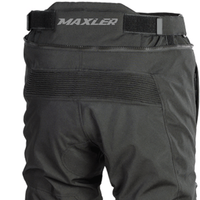 Pantalon textile de moto imprimé grande taille pour les longues balades, avec tissu respirant, protection de genou CE niveau 1, imperméable