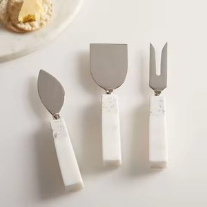 Kit de couteaux à fromage en acier inoxydable durable, outils de découpe de précision, accessoires de service de cuisine - Product Image 1