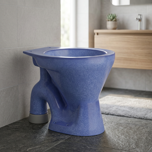 EWC European Style Modern Black Vitrosa Ceramic Floor Mounted S-<b>Trap</b> Designer Rimless Water Closet Toilet - Product Image 5