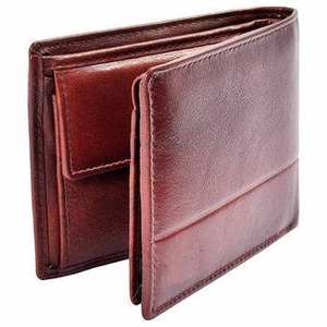 Cartera de Cuero Genuino Premium para Hombre, Uso Diario, Oficina, Viajes, Diseño Artesanal Duradero, Venta al por Mayor, Bloqueo RFID, Gran Capacidad - Product Image 1