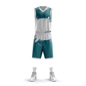 Camiseta de baloncesto personalizada, nombre personalizado, número, impresión por sublimación, sin mangas, transpirable, correa ajustable, uniforme deportivo rápido - Product Image 1