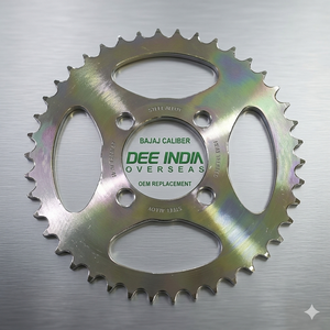 สเตอร์หลังมอเตอร์ไซค์สำหรับบาจาจ คาลิเบอร์ |   เฟืองโซ่ขับเครื่องยนต์อะไหล่ทดแทน OEM - Product Image 2