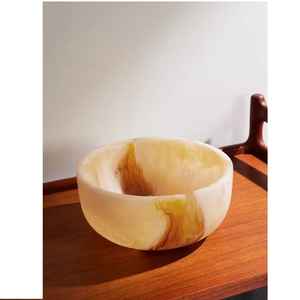 Tazón para Servir Ensaladas de Frutas y Alimentos, Estilo Ángel, de Resina, Duradero, Pulido, de Alta Calidad, para Uso Familiar, para el Hogar y la Cocina - Product Image 1