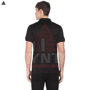 Nueva Camiseta Polo Moderna de Golf Casual Lisa con Logotipo Personalizado, de Algodón, Tallas Grandes para Hombre, Tejida, de Alta Calidad, en Oferta - Product Image 2
