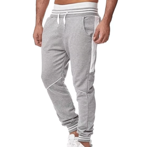 2026 Men's Fashionable Embroidered Cotton Casual Trousers SweatPants Custom Design Lightweight <b>Slim</b> Fit <b>Joggers</b> For Men - Product Image 1