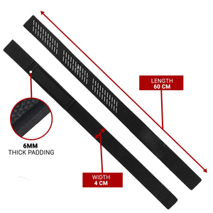 Sangles de musculation robustes pour la musculation et le powerlifting, personnalisables avec étiquette privée, pour adultes - Product Image 5