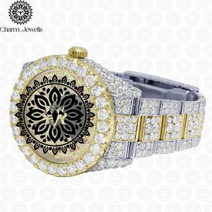 Charm_Jewells Luxury Stainless Steel <b>Watch</b> 40mm Round Dial Sapphire Crystal Quartz Movement Women Fashion Design - Product Image 5