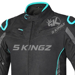 Veste textile de moto à séchage rapide, respirante, imperméable, en Cordura, pour hommes. - Product Image 3