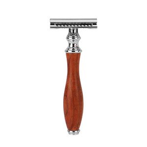 Wooden Handle Double Edge Blades Shaving Tool Stainless Steel Natural Safety <b>Razor</b> For <b>Men</b> Face Natural Wood Handle Eco Shaving - Product Image 1