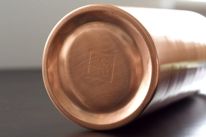 34oz Pure <b>Copper</b> <b>Cup</b> Gym Drinkware Metal Alkaline Ayurvedic <b>Copper</b> Water Bottle - Product Image 3