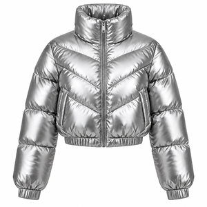 Chaqueta Bomber Acolchada Ligera, Transpirable y Resistente al Viento para Mujer, con Capucha, para Exteriores, de Alta Calidad y Personalizable - Product Image 6
