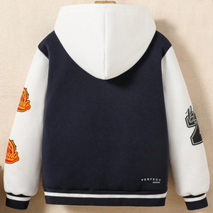 Premium Quality Winter <b>Varsity</b> <b>Boys</b> <b>Jackets</b> Embroidery Chenille work Baseball <b>jackets</b> Outdoor Hot Selling Custom design <b>Jackets</b> - Product Image 4