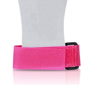 Adjustable Leather Palm Guard With 2 Holes Hook Loop Closure For Weight Lifting Strength Training Unisex Wrist Support 2026 - Product Image 6