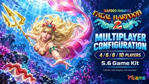 Seafood Paradise Fatal Harpoon 2 5.6 Kit logiciel de jeu pour 4, 6, 8 ou 10 joueurs pour projets d'arcade - Product Image 2