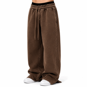 OEM <b>Men's</b> Fitness Sweatpants Comfortable <b>Stretch</b> Jogger Pants with Ribbed Cuffs for Active Performance - Product Image 3
