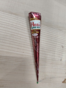 Cône de henné à base de plantes Hibba, henné biologique de qualité supérieure pour l'art corporel, couleur foncée intense, capacité de 25 grammes, action ultra-rapide, logo personnalisé disponible - Product Image 5