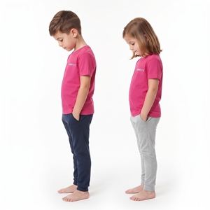 Top Quality Unisex <b>Kids</b> Short Sleeve T-Shirt Crew Neck Leisure Top Regular Fit Custom Logo Streetwear Wholesale Manufacturer - Product Image 6