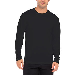 เสื้อเชิ้ตผู้ชายแบบคอมเพรสชั่น ดีไซน์เรียบง่าย ทันสมัย ออกแบบ OEM ตามสั่ง สร้างโลโก้ของคุณเอง แบรนด์ส่วนตัว - Product Image 2