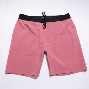 Shorts de bain légers pour hommes 2025 UPF50+ à séchage rapide, style hawaïen, en Spandex, mi-longs, unis et respirants pour la natation et le surf - Product Image 4