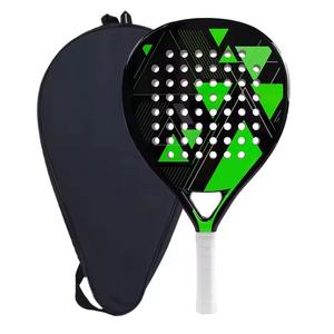 Raquette de padel en diamant personnalisée de haute qualité, légère, faite à la main, portable, en fibre de carbone 3K/12K/18K, noyau en mousse EVA, imperméable - Product Image 6