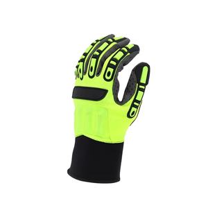 Gants de sécurité anti-coupure Protection des champs pétroliers Résistance à la coupure TPR Résistance aux chocs Mécanicien Gants de travail robustes - Product Image 5