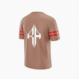 Chemises d'été pour hommes de haute qualité à col en V, maillot de football américain, taille plus, 100% polyester respirant, RIVIAN ATLANTIC - Product Image 6